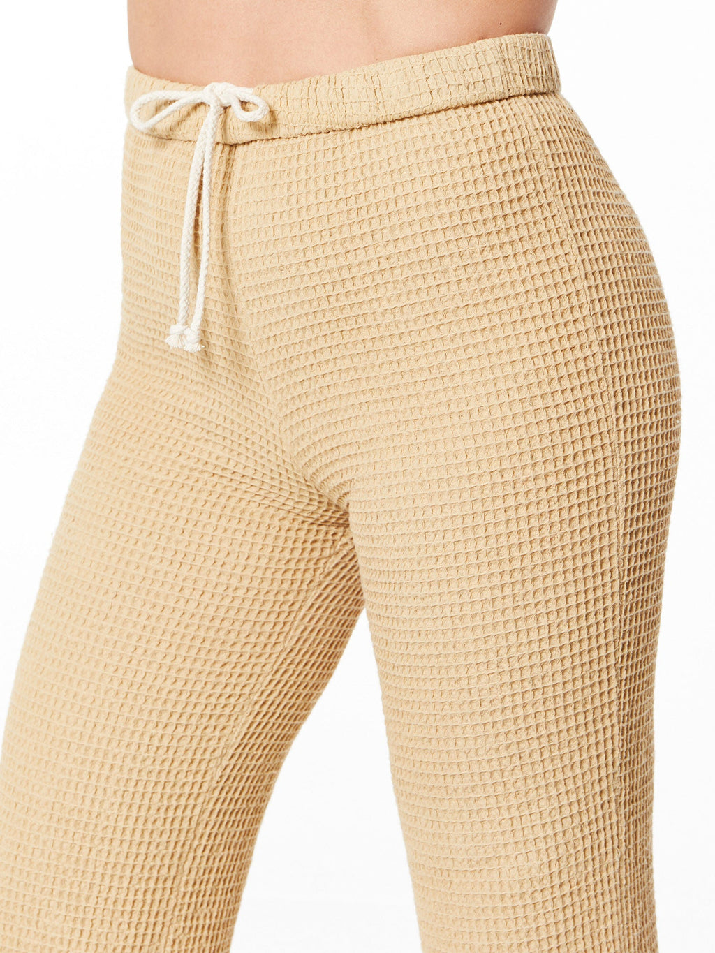 WAFFLE ROLL SWEATPANT