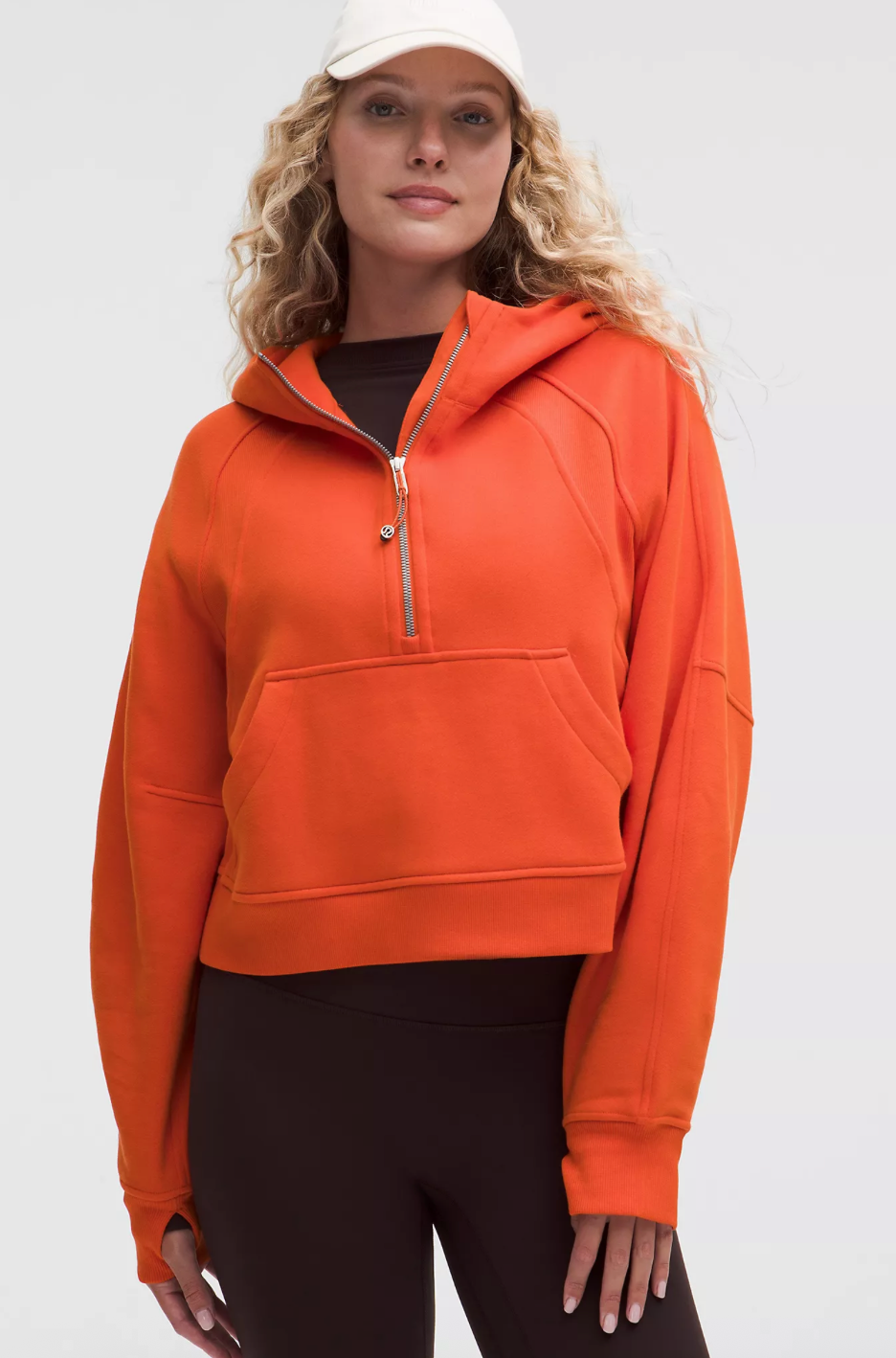 Scuba Oversized Half-Zip Hoodie