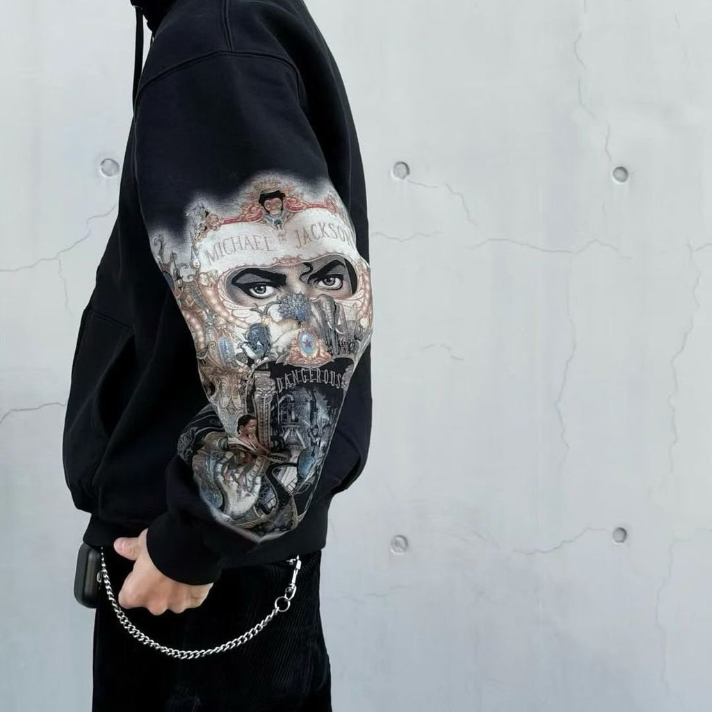 Supreme Graphic Sleeve Zip Hoodie