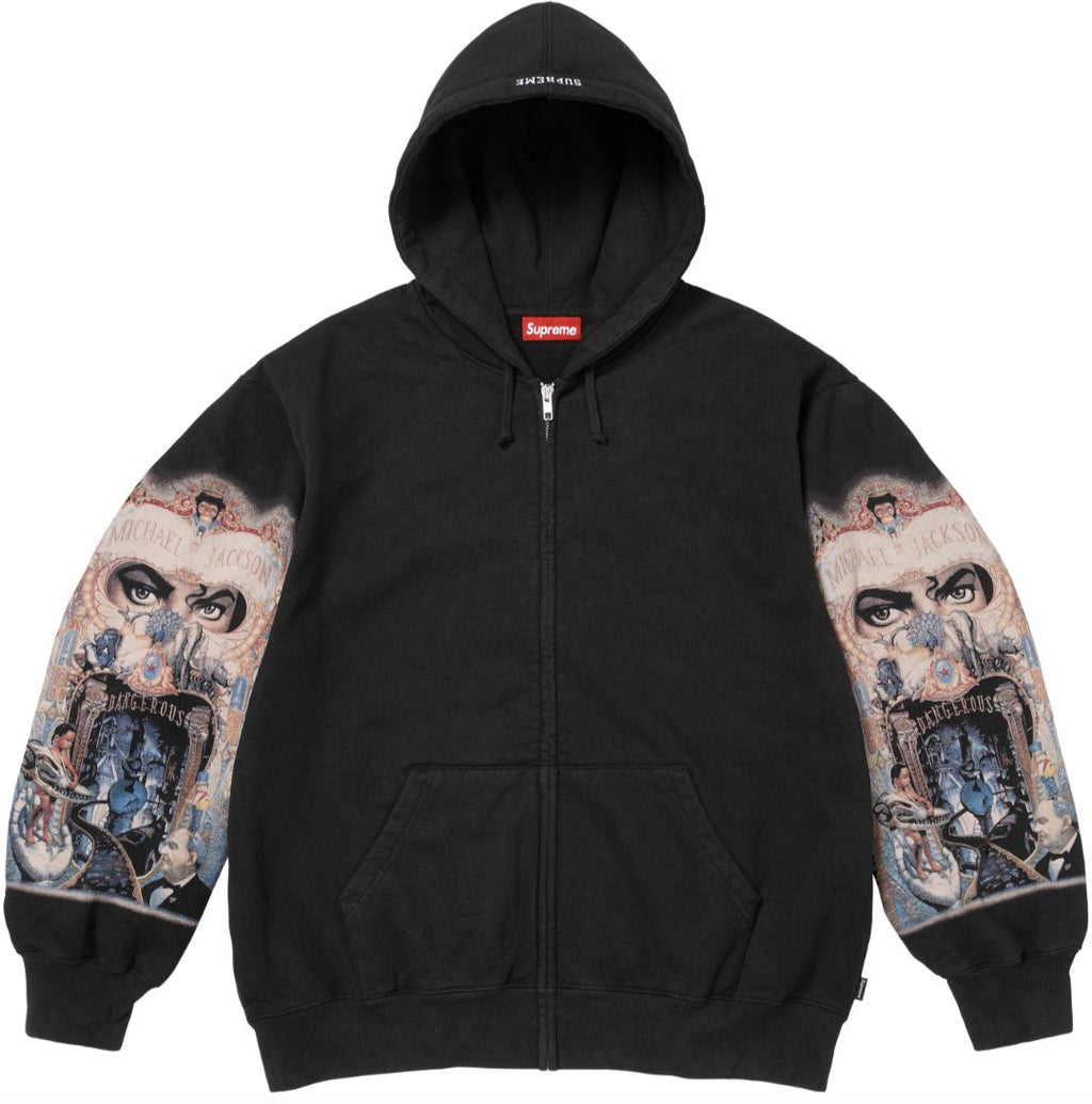 Supreme Graphic Sleeve Zip Hoodie