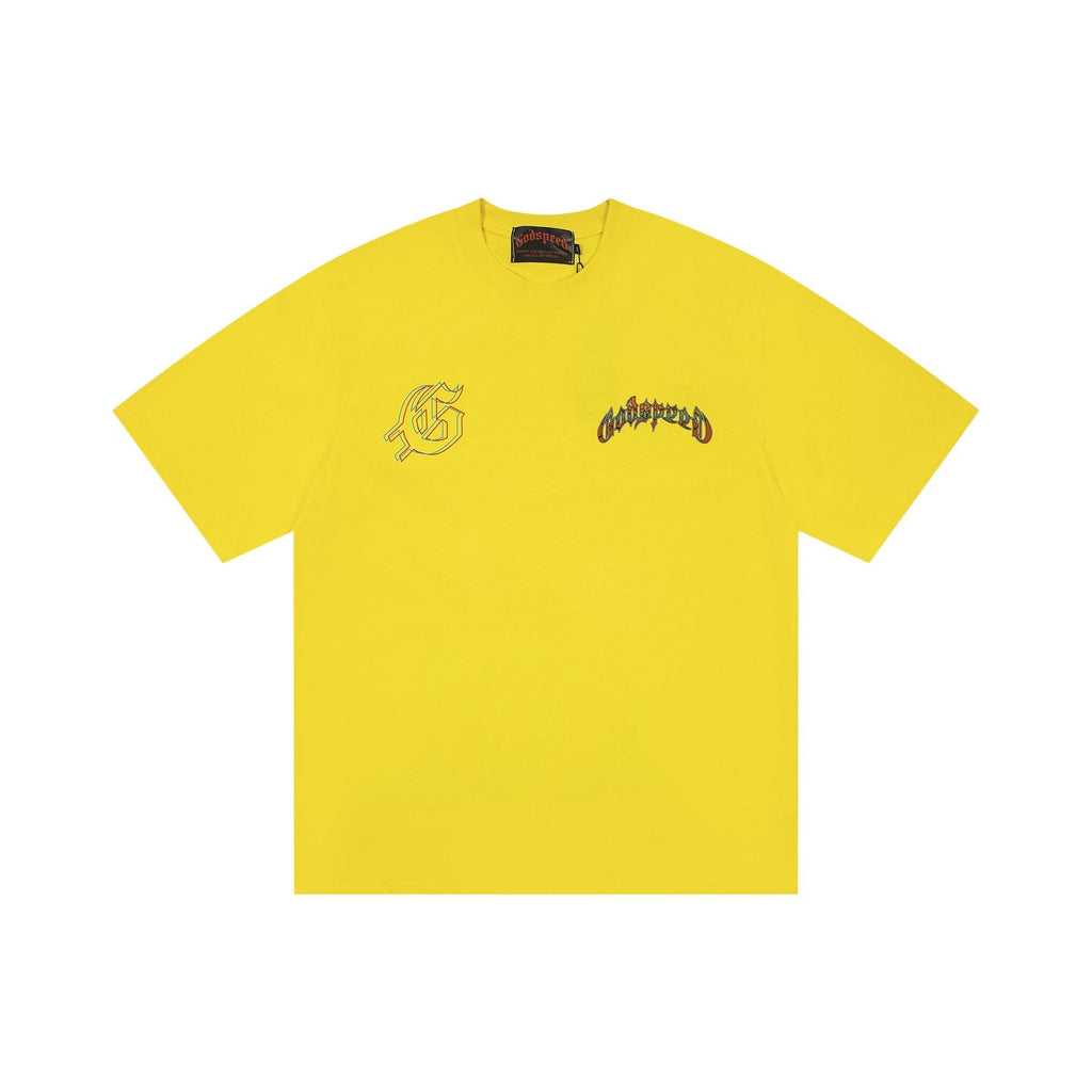 Godspeed Skeleton Back Graphic T-Shirt