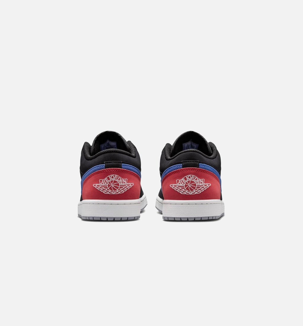 Air Jordan 1 Low Men's Sneakers | Black/Summit White/True Blue/Varsity Red
