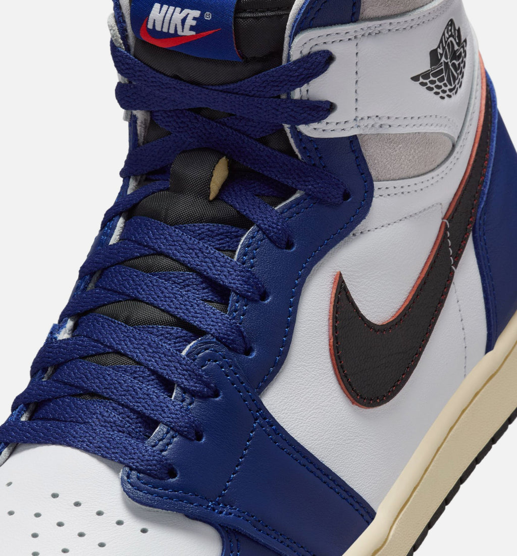 Air Jordan 1 Retro High OG Rare Air – Men's Lifestyle Shoe | White/Black/Neutral Grey/Deep Royal Blue