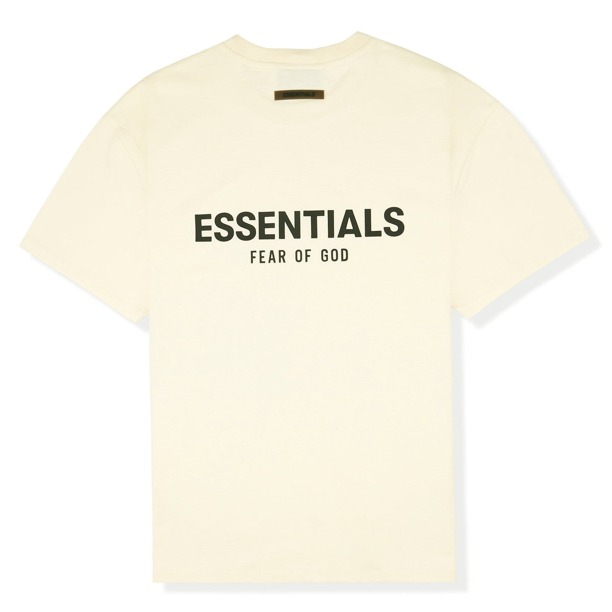 Fear Of God Essentials Reverse Logo Buttercream T Shirt (SS21)
