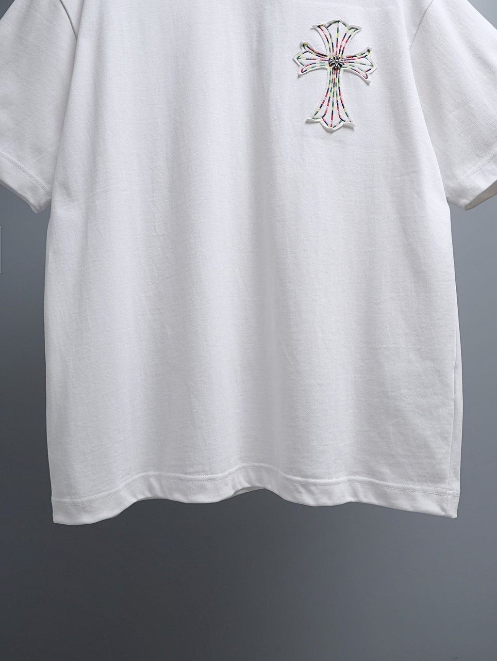 Chrome Hearts Ornate Cross Graphic T-Shirt