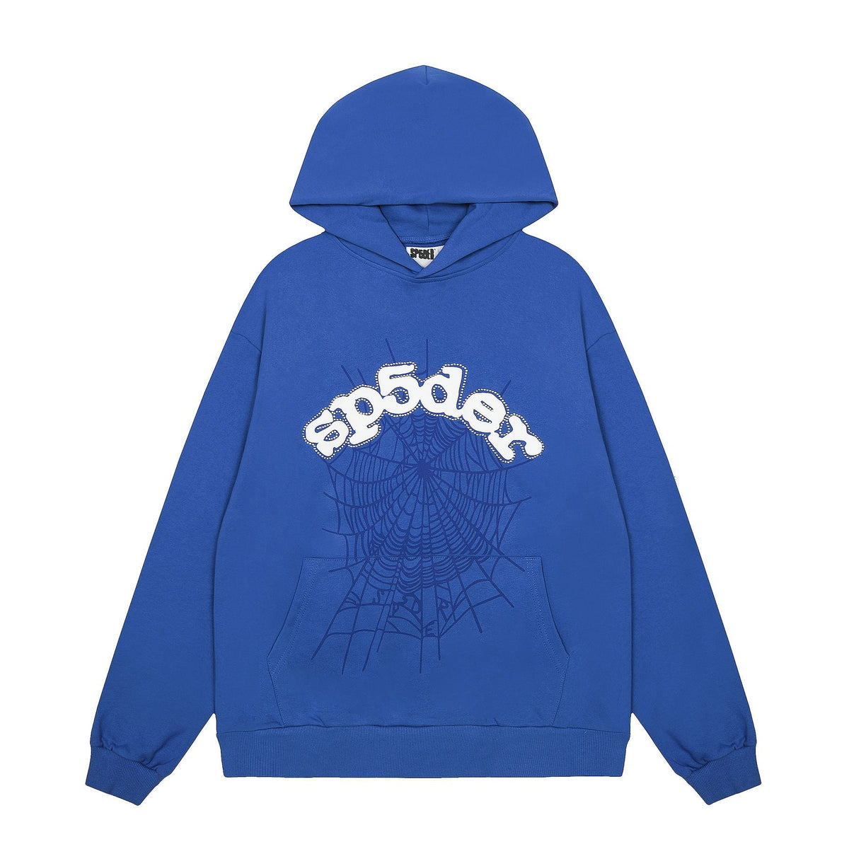 Sp5der Spiderweb Graphic Pullover Hoodie