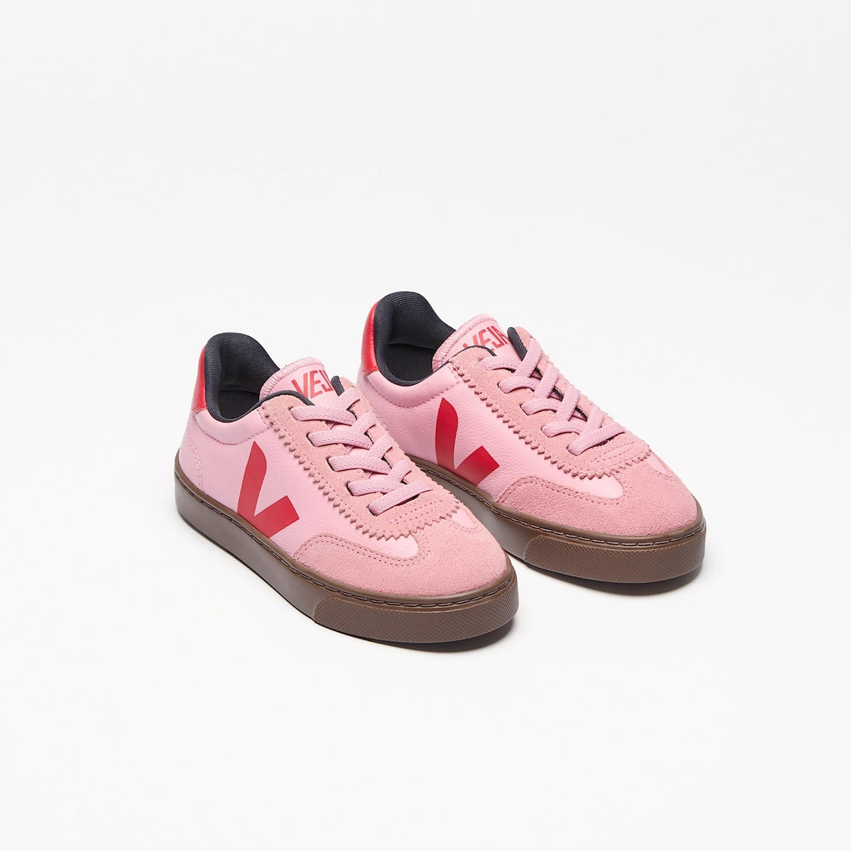 Kids Veja Small Volley Leather