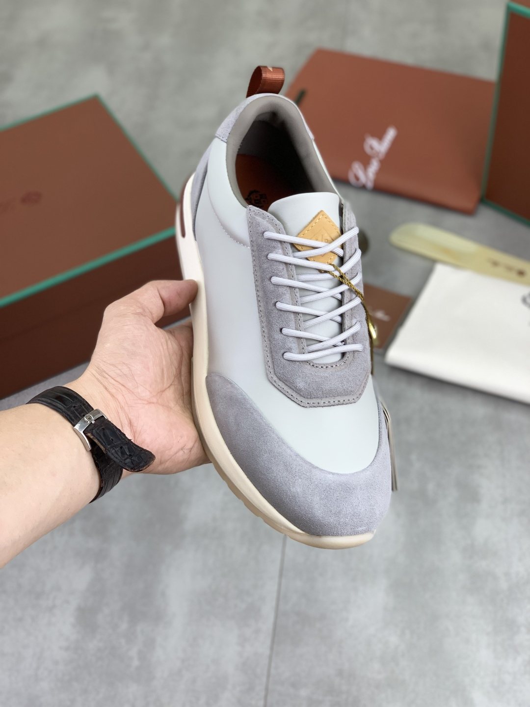 Loro Piana Week End Walk Men's Sneakers