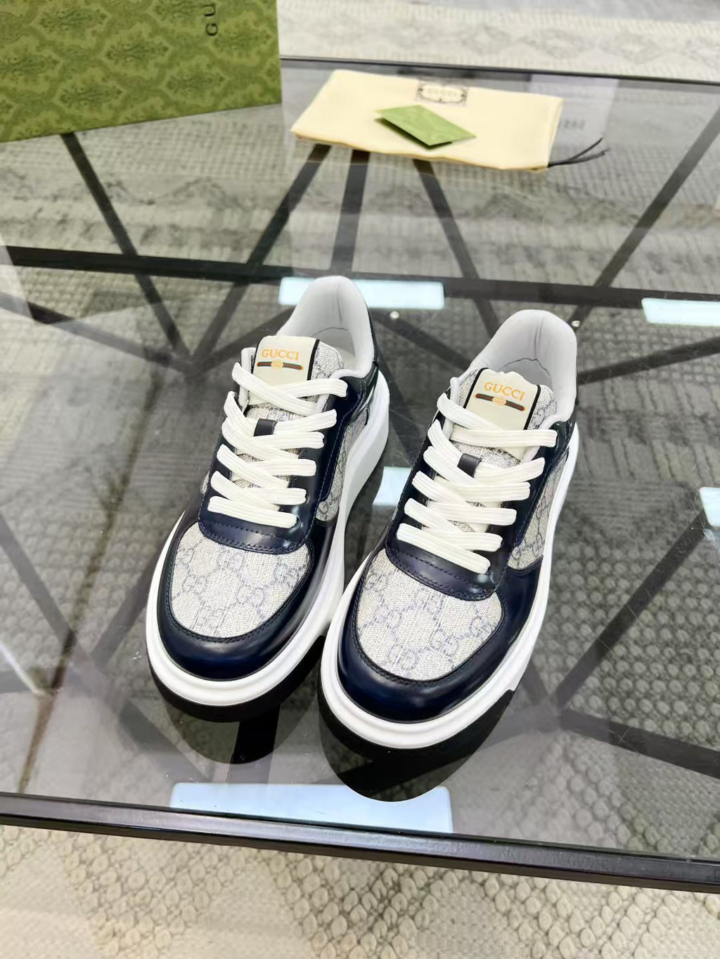 Gucci Platform Low-Top Sneakers